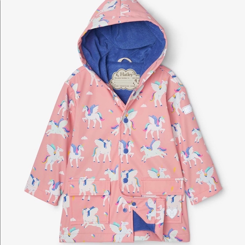 Magical Pegasus Color Changing Raincoat